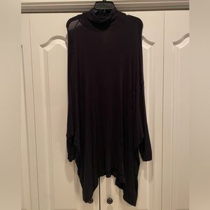 We the Free Black Turtleneck Tunic